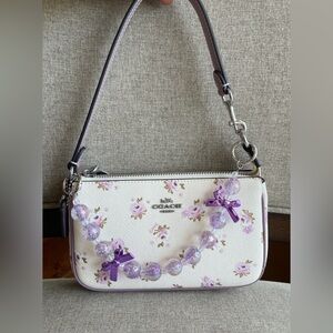 NWT！2PCS COACH NOLITA 19 WITH FLORAL PRINT (COACH CAL24) fast shipping